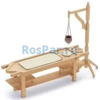 Аюрведический массажный стол Дхара Пати из сосны